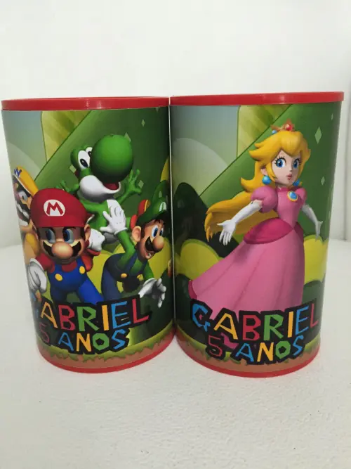 Cofrinho Personalizado SuperMario Bros