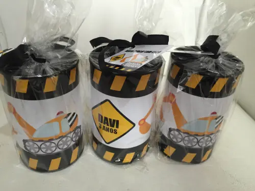 Cofrinho Personalizado Construção