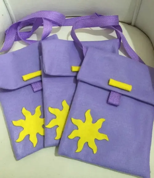 Bolsa da Rapunzel (enrolados)