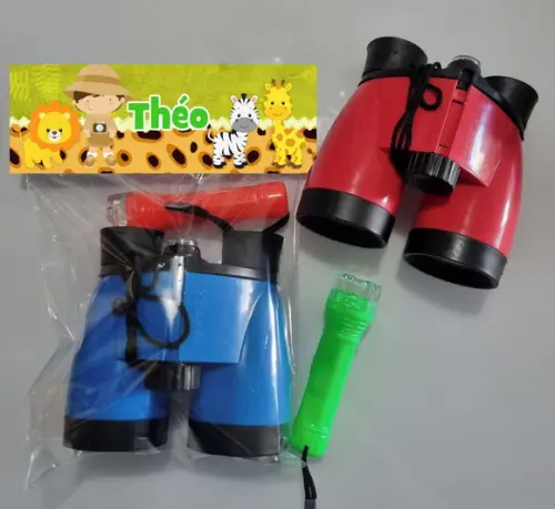 Kit Explorador Safari Binoculo e Lanterna