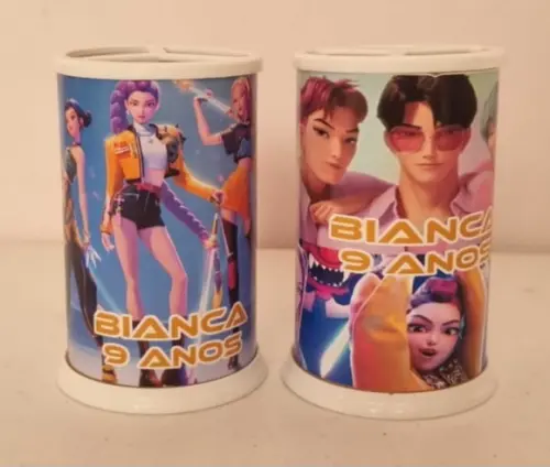 Porta-lápis Guerreiras do Kpop