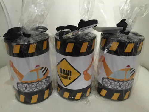 Cofrinho Personalizado Construção