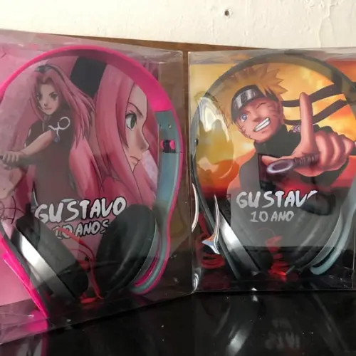 Fone Personalizado Naruto
