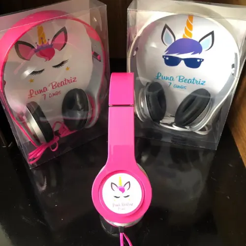 Fone Personalizado Unicórnio