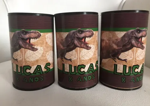 Cofrinho Personalizado Dinossauro