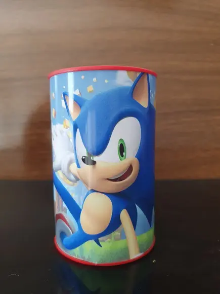 Cofrinho Personalizado Sonic