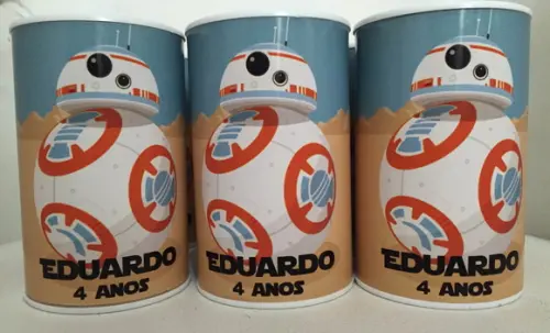 Cofrinho Personalizado Star Wars - Bb8