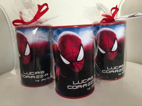 Cofrinho Personalizado Homem Aranha