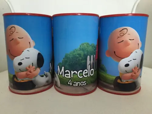Cofrinho Personalizado Snoopy