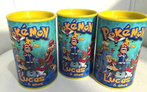 Cofrinho Personalizado Pokemon