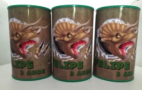 Cofrinho Personalizado Dinossauro
