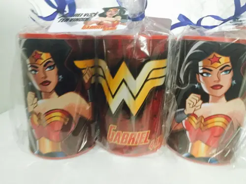 Cofrinho Personalizado Mulher Maravilha