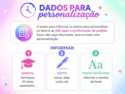 Bastão de Led para Formatura 40cm