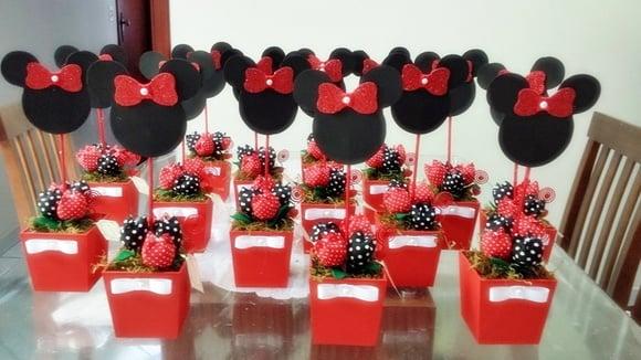 Centro de mesa Minnie