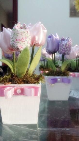Cachepos de tulipas Princesas