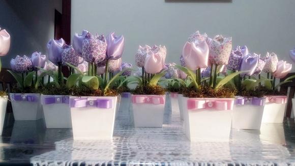 Cachepos de tulipas Princesas