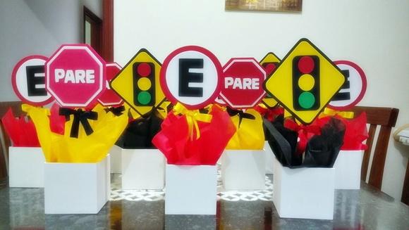 Centro de Mesa Carros