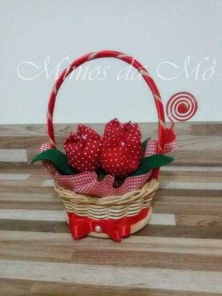 centro de mesa Chapeuzinho Vermelho