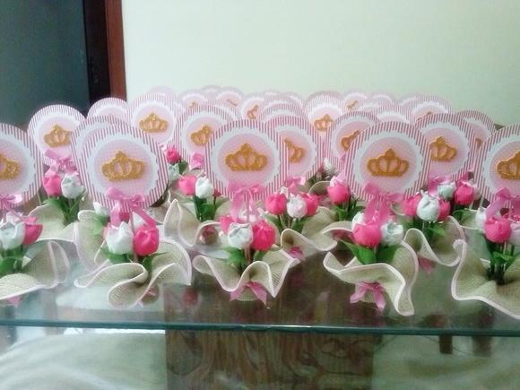 Centro de mesa Coroa de Princesa