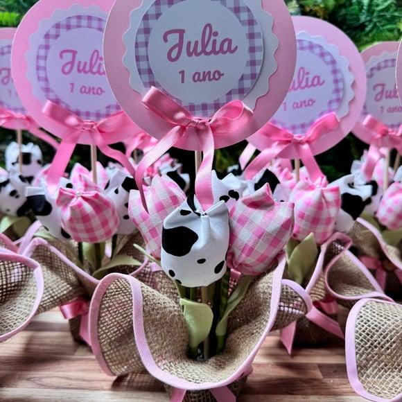 Centro de Mesa Fazendinha Personalizado