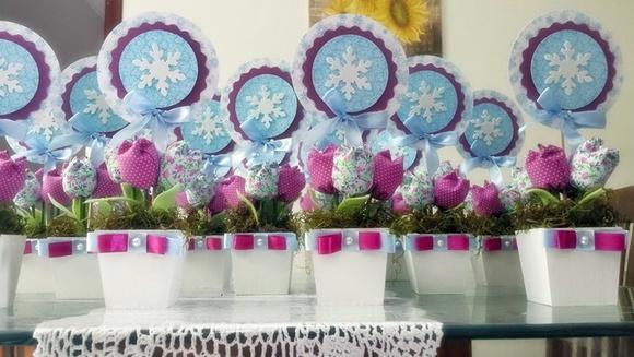 Centro de mesa Frozen 2