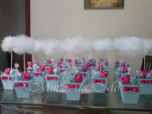 Centro de Mesa Frozen Pompom 2