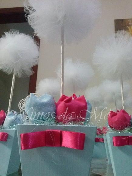 Centro de Mesa Frozen Pompom 2
