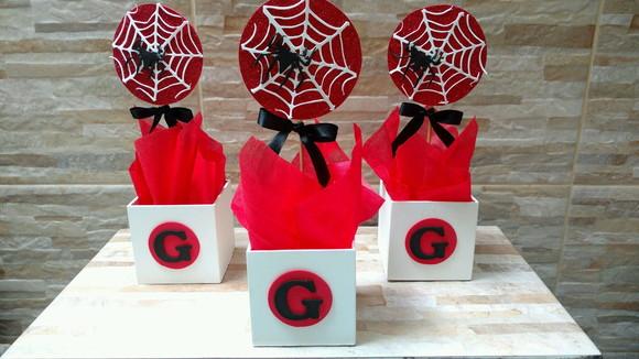 Centro de Mesa Homem Aranha