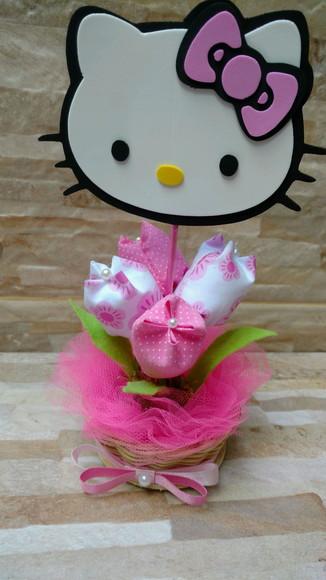 Centro de Mesa Hello Kitty