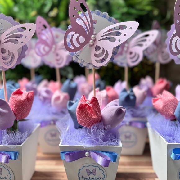Centro de Mesa Jardim Encantado Personalizado