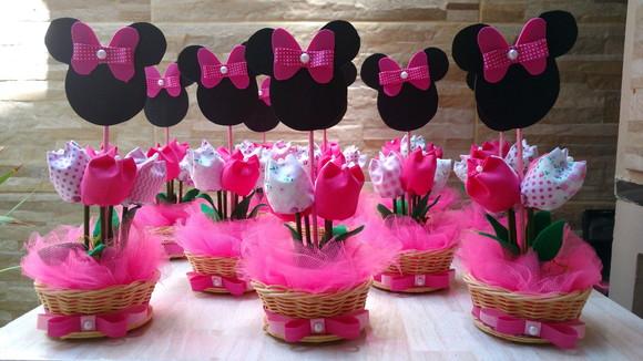 Centro de Mesa Minnie Pink