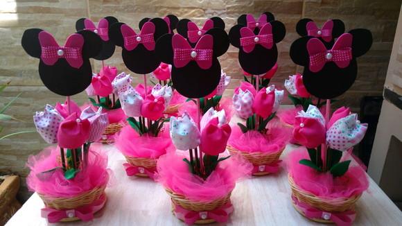 Centro de Mesa Minnie Pink