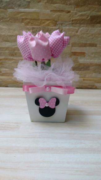 Centro de Mesa Minnie Rosa