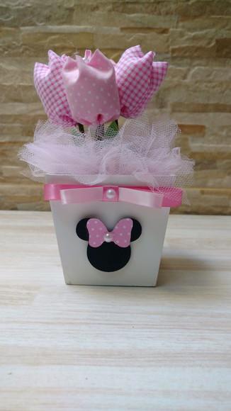 Centro de Mesa Minnie Rosa