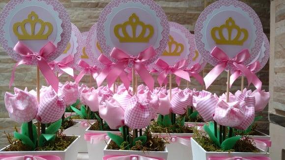 Centro de mesa Princesas