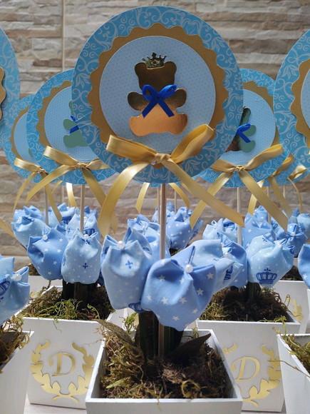 Centro de Mesa Urso Príncipe