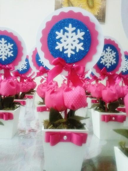 Centros Frozen Rosa magneta