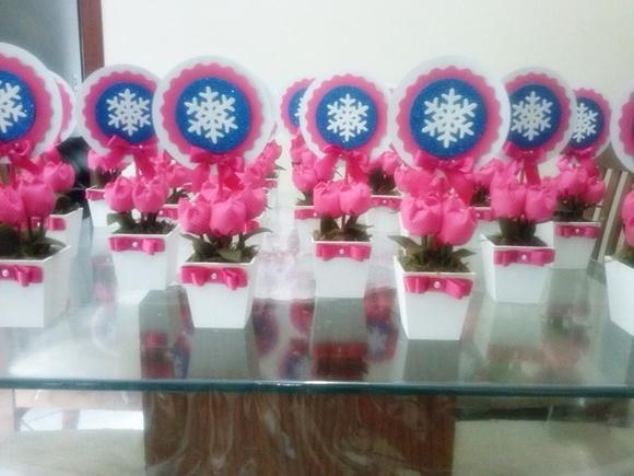 Centros Frozen Rosa magneta