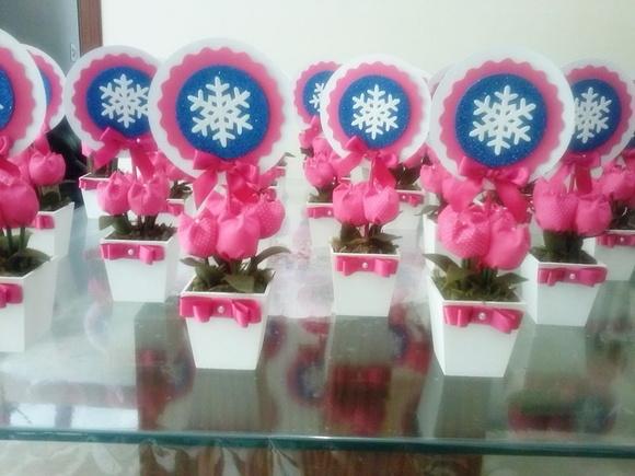 Centros Frozen Rosa magneta
