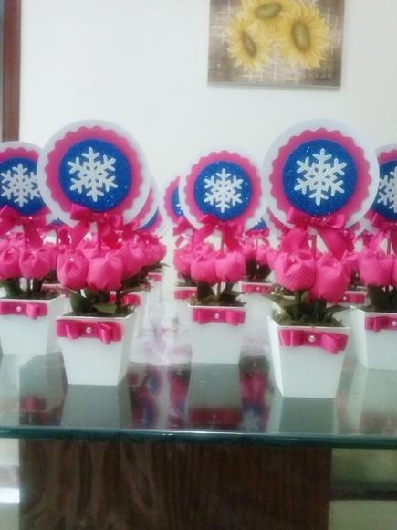Centros Frozen Rosa magneta