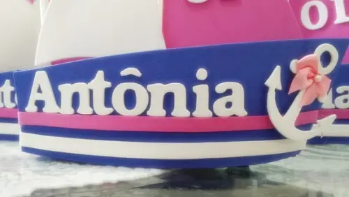 Barquinho Personalizado festa Marinheira