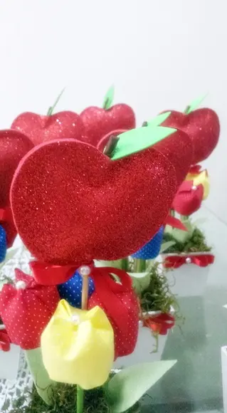 Cachepo Branca de Neve