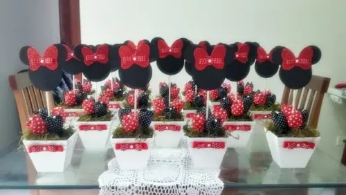 Centro de mesa minnie