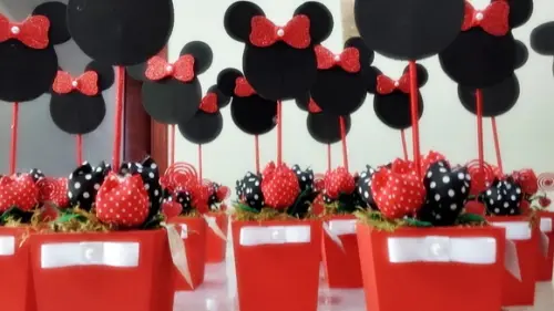 Centro de mesa Minnie
