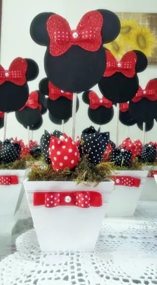 Centro de mesa minnie
