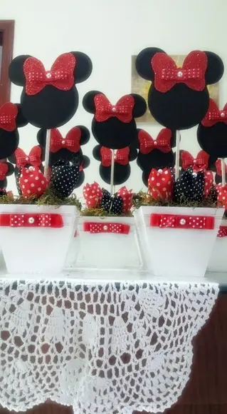 Centro de mesa minnie
