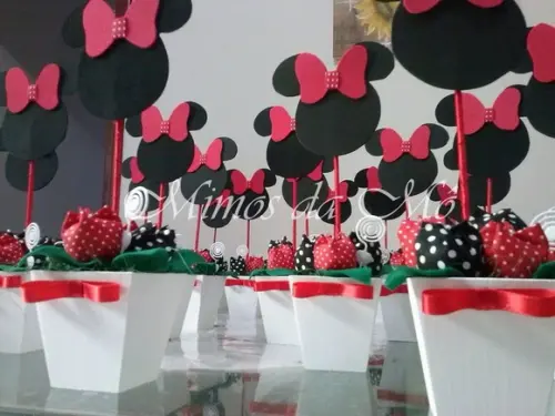 Centro de mesa Minnie