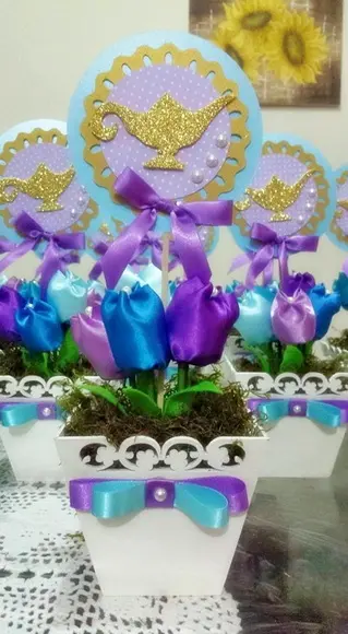 Cachepo Princesa Jasmine Aladin