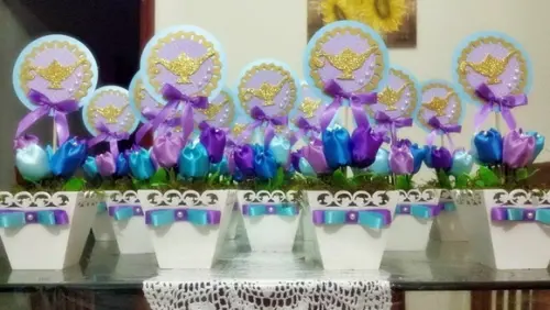 Cachepo Princesa Jasmine Aladin