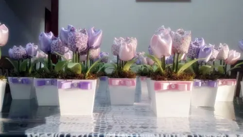 Cachepos de tulipas Princesas